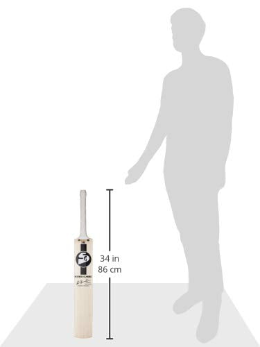 SG Scorer Classic Kashmir Willow Cricket Bat ( Size: Size 6,Leather Ball ), Wood, Multicolour
