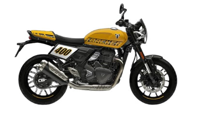 Triumph Tracker 400 (349 CC) Bike Racing Yellow Booking for Ex-Showroom Price