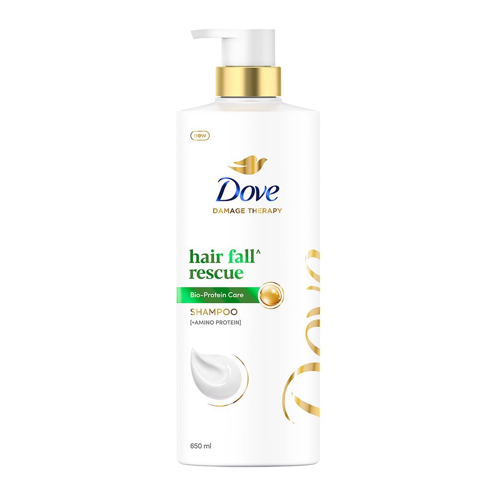 Dove Hair Fall Rescue Shampoo 1 L|| For Damaged Hair|| Hair Fall Control for Thicker Hair - Mild Daily Anti Hair Fall Shampoo for Men & Women