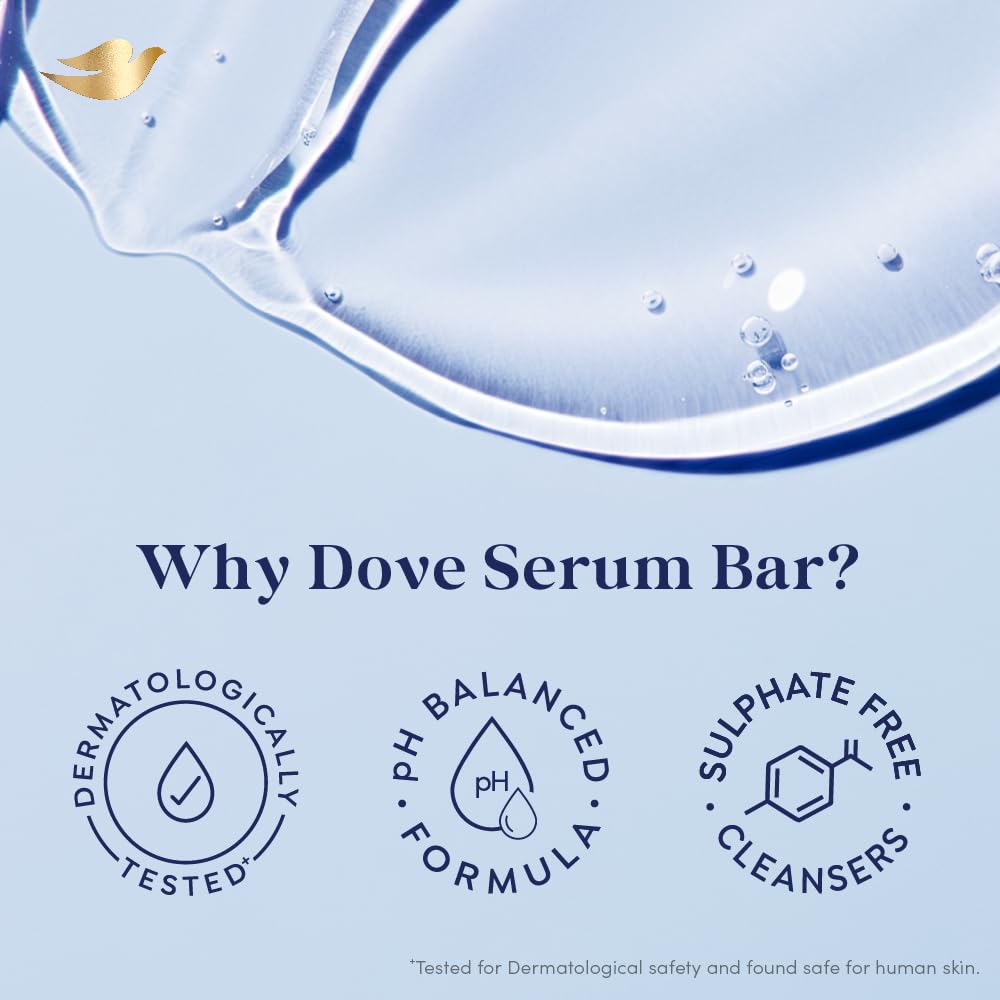 Dove Serum Bar | with Nutrient Serum | Deep Nourish | 625g (125g x 5)