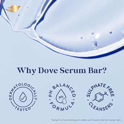 Dove Serum Bar | with Nutrient Serum | Deep Nourish | 625g (125g x 5)