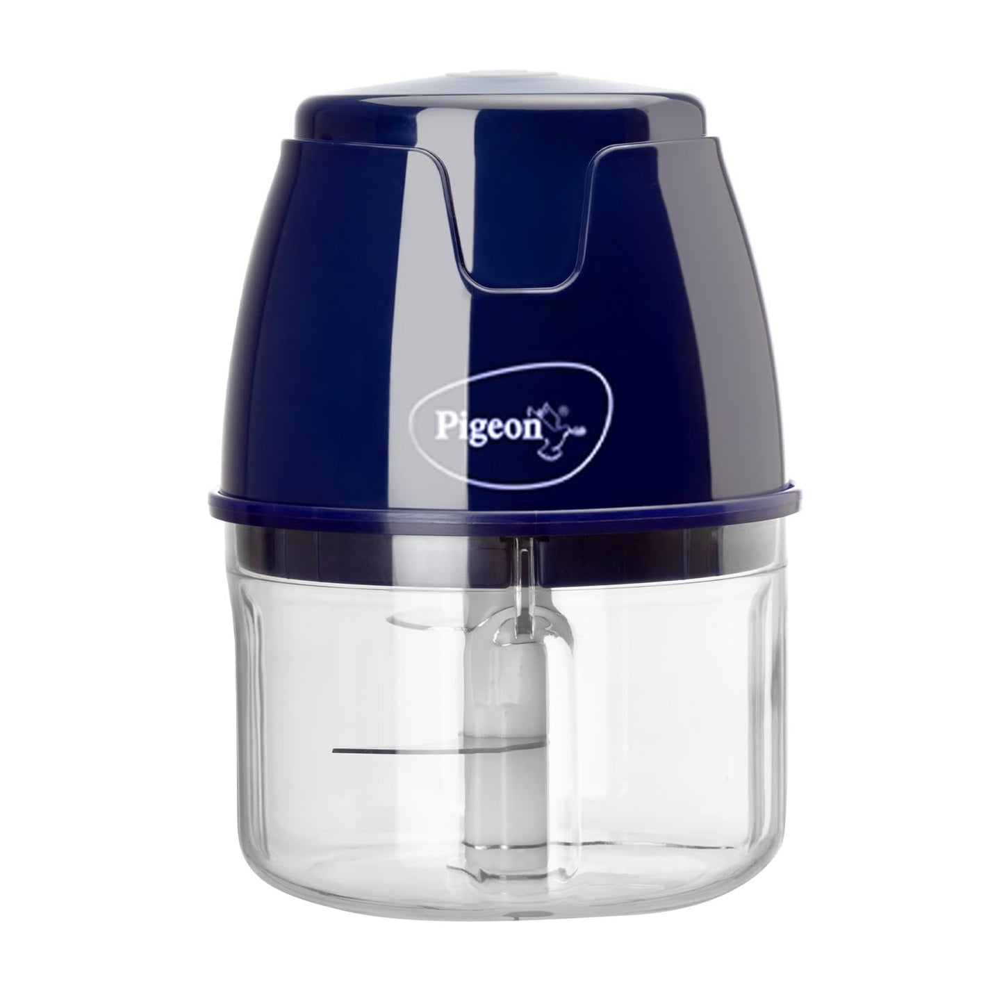 Pigeon Zoom Electric Chopper 350 ml, Portable with 3 Stainless Steel Blades for Effortlessly Chopping Vegetables and Fruits - Green, 30 Watts