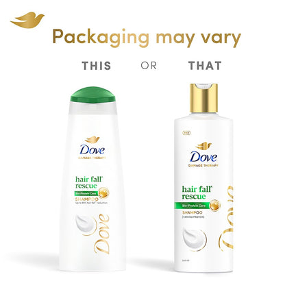 Dove Hair Fall Rescue Shampoo 1 L|| For Damaged Hair|| Hair Fall Control for Thicker Hair - Mild Daily Anti Hair Fall Shampoo for Men & Women
