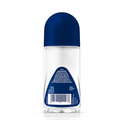 NIVEA MEN Deep Impact Freshness Underarm Roll On Deodorant for Men with Black Carbon | Long Lasting Antiperspirant Roll On for Body Odour Control | Alcohol Free Underarm Deodorant Roll On 50ml