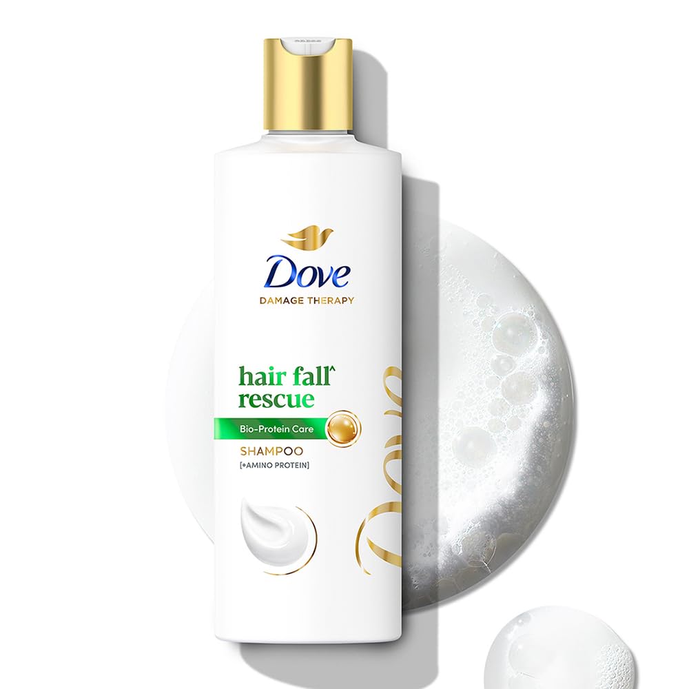 Dove Hair Fall Rescue Shampoo 1 L|| For Damaged Hair|| Hair Fall Control for Thicker Hair - Mild Daily Anti Hair Fall Shampoo for Men & Women