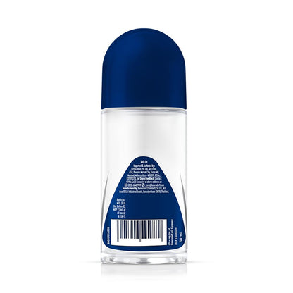 NIVEA MEN Deep Impact Freshness Underarm Roll On Deodorant for Men with Black Carbon | Long Lasting Antiperspirant Roll On for Body Odour Control | Alcohol Free Underarm Deodorant Roll On 50ml