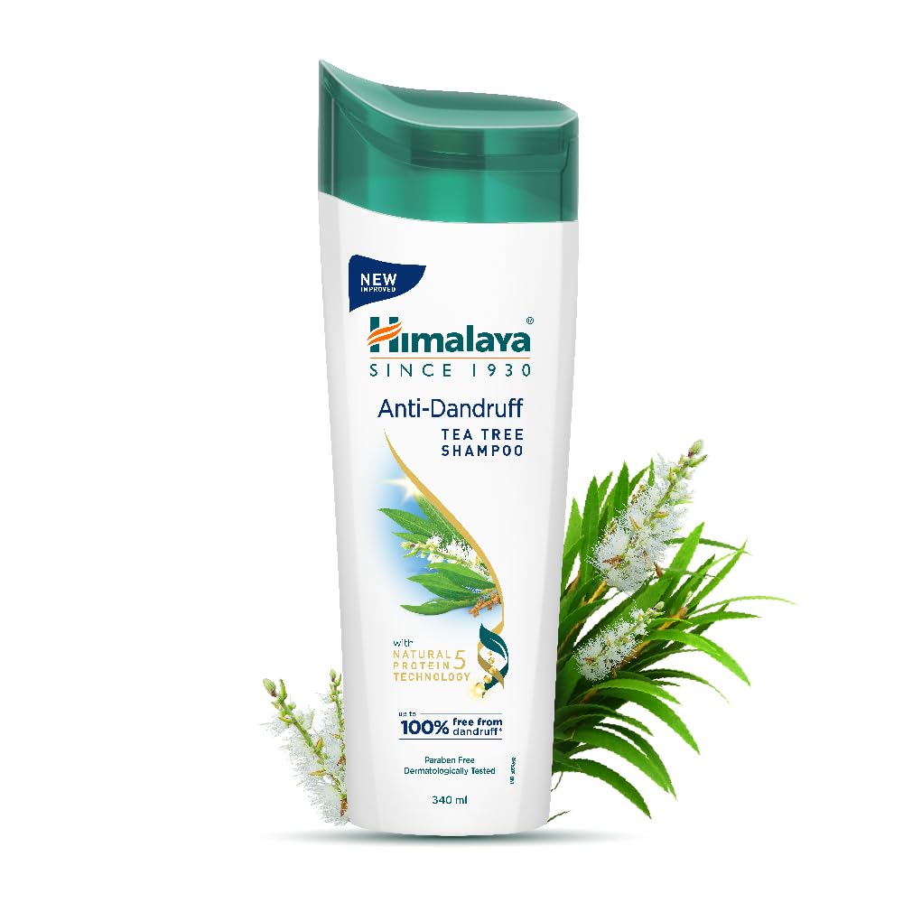 Himalaya Anti Dandruff Shampoo With Tea Tree Removes Dandruff & Soothes Sclap, 1000 ml