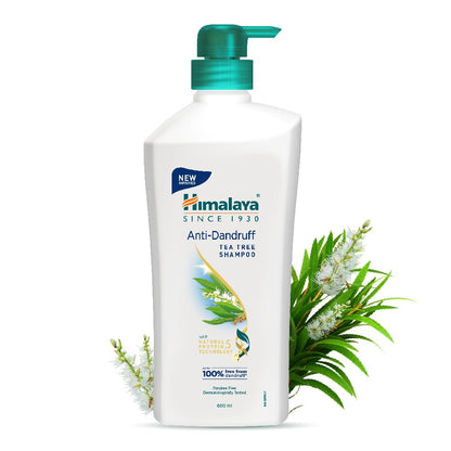 Himalaya Anti Dandruff Shampoo With Tea Tree Removes Dandruff & Soothes Sclap, 1000 ml