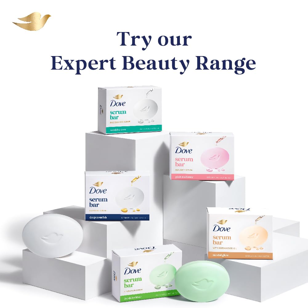 Dove Serum Bar | with Nutrient Serum | Deep Nourish | 625g (125g x 5)