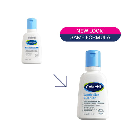 Cetaphil Gentle Skin Hydrating Face Wash 118ml, Paraben Free, Sulphate-Free Gentle Skin Hydrating Cleanser with Niacinamide, Vitamin B5 for Dry to Normal, Sensitive Skin