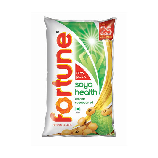 Fortune Soya Health Refined Soyabean Oil, 750g, Fortified with Vitamins A and D