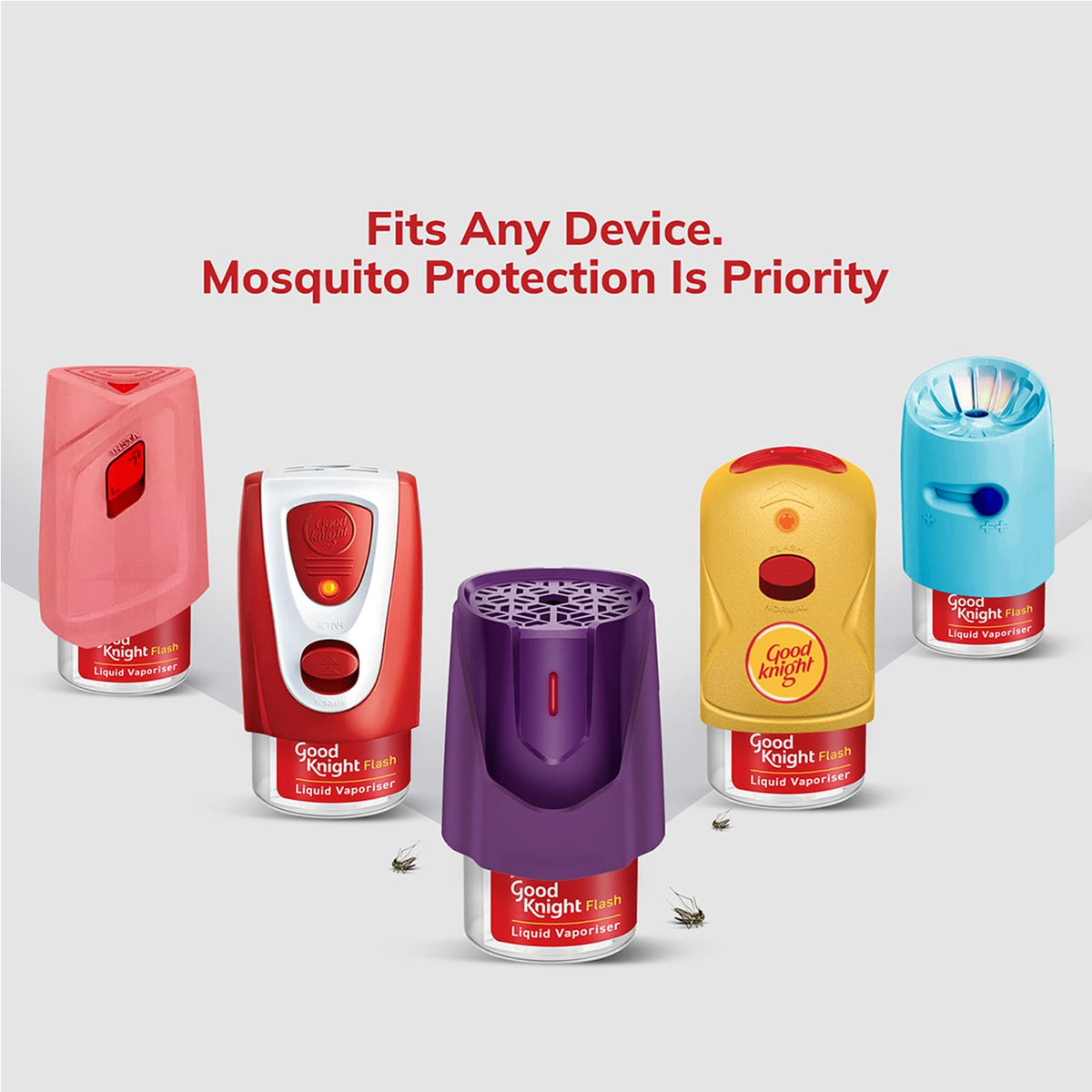 Good Knight Power Activ+ Liquid Vaporiser Pack Of 6 (45ml Each) | 2x Faster Than Before | Mosquito Repellent Refill | India s Most Powerful Liquid Vaporizer