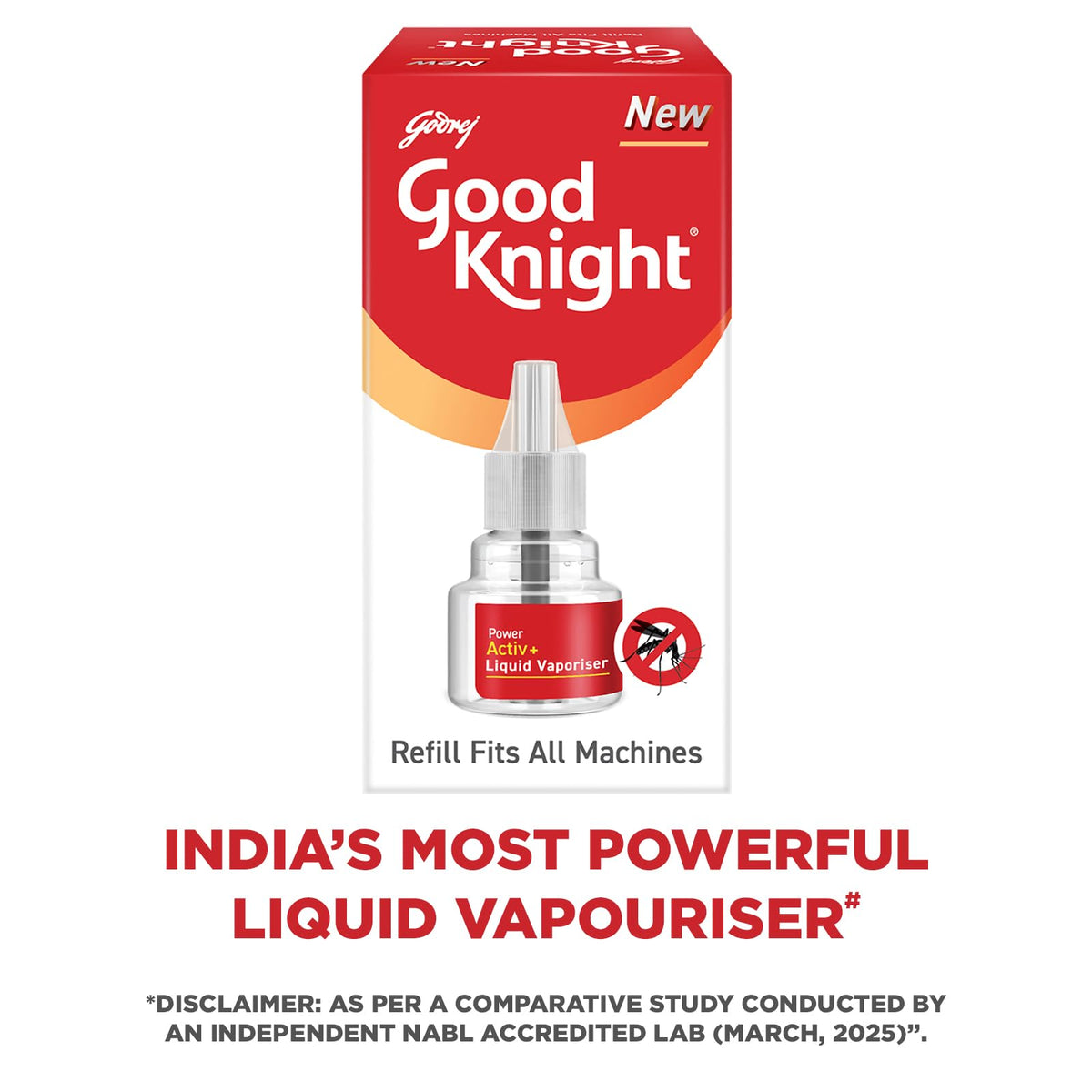 Good Knight Power Activ+ Liquid Vaporiser Pack Of 6 (45ml Each) | 2x Faster Than Before | Mosquito Repellent Refill | India s Most Powerful Liquid Vaporizer