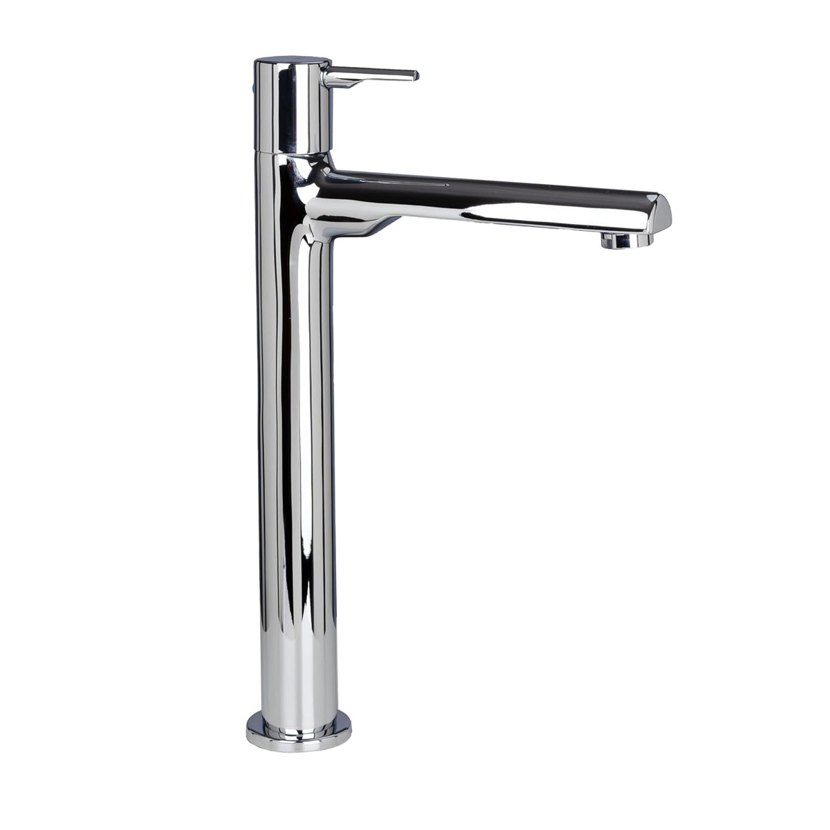 JAQUAR Florentine Prime Series Table Mounted Tall Boy Cold ONLY Basin TAP (Chrome) | TOP Lever, Brass Body Water Tap/Faucet/Cock for Bathroom/Kitchen Wash Basin | FLP-CHR-5021PM