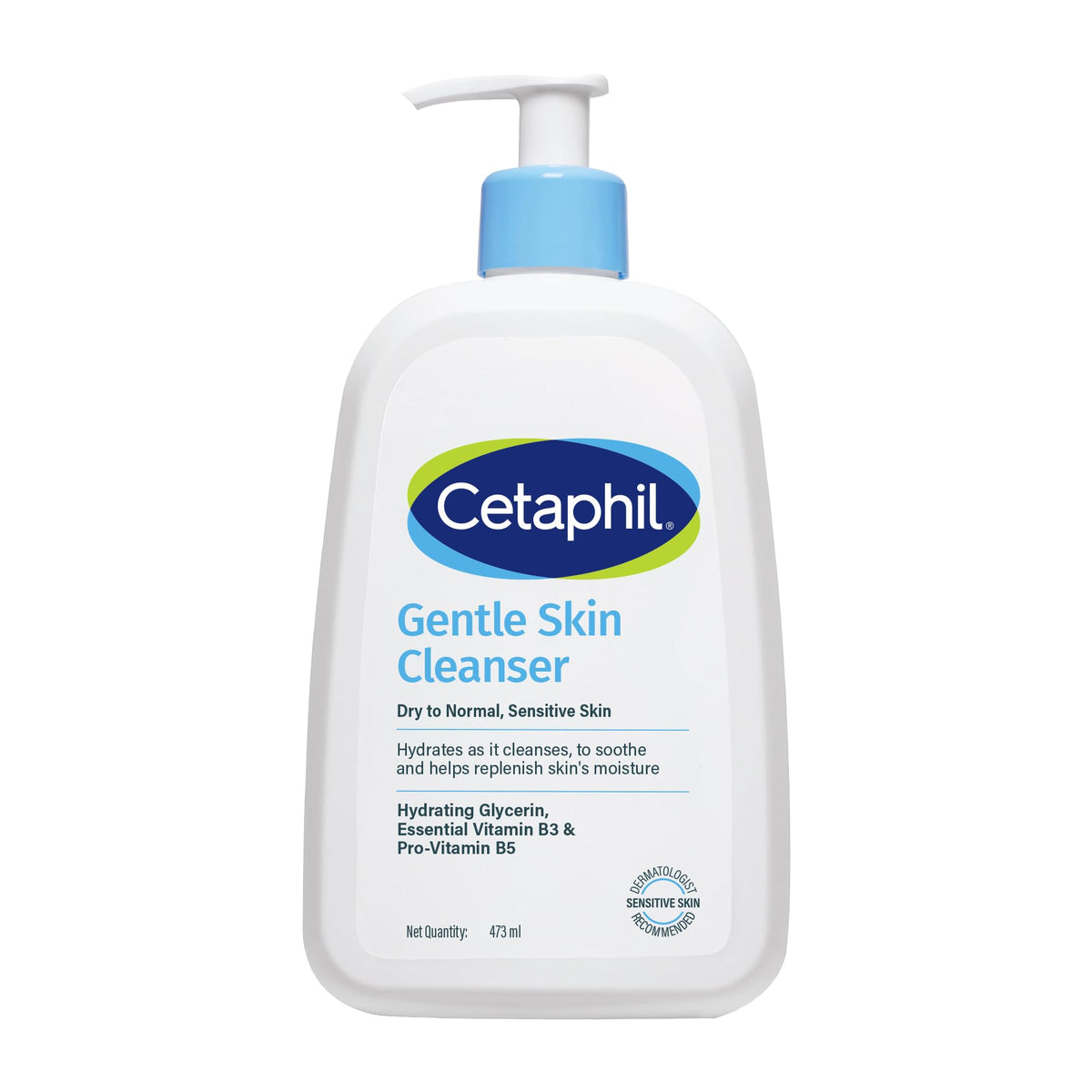 Cetaphil Gentle Skin Hydrating Face Wash 118ml, Paraben Free, Sulphate-Free Gentle Skin Hydrating Cleanser with Niacinamide, Vitamin B5 for Dry to Normal, Sensitive Skin