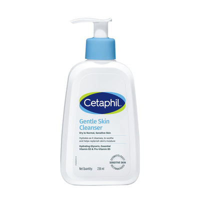 Cetaphil Gentle Skin Hydrating Face Wash 118ml, Paraben Free, Sulphate-Free Gentle Skin Hydrating Cleanser with Niacinamide, Vitamin B5 for Dry to Normal, Sensitive Skin