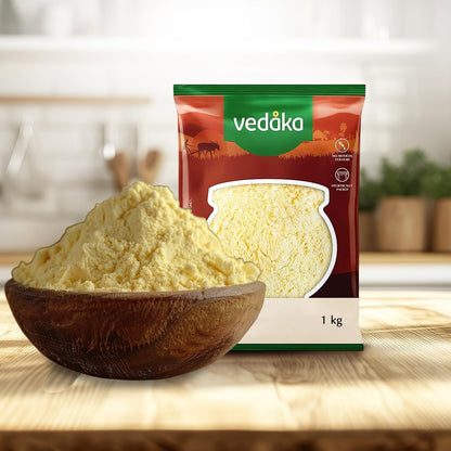 Amazon Brand- Vedaka Besan (Gram Flour) (100% Chana Dal Fine Besan), 500 g