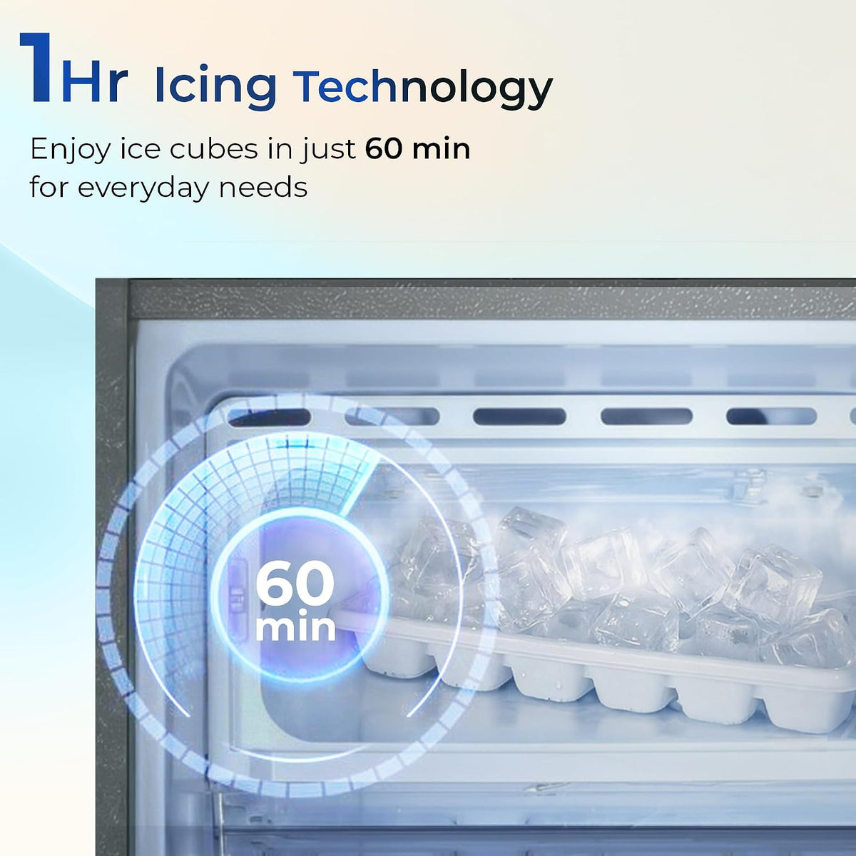 Haier 190 L 5 Star Direct Cool Inverter Single Door Refrigerator with Fast Ice Making, Easy Clean Back, Large Vegetable Box (HED-205DSA-P, Dazzle Steel, 2026 Model)
