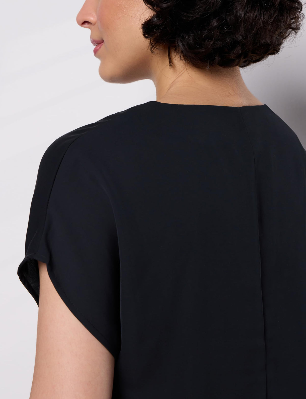 Symbol Premium Women's Relaxed Fit Crop Top | Desk-to-Dinner (Available in Plus Sizes) Polyester