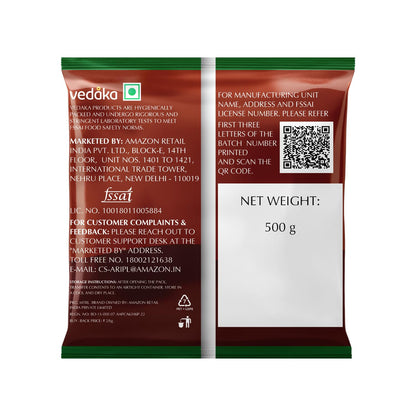 Amazon Brand - Vedaka Raw Peanuts | 1 Kg | Groundnut Kernel | Moongfali | Rich Source of Protein & Fiber | No Artificial Colours & No Preservatives