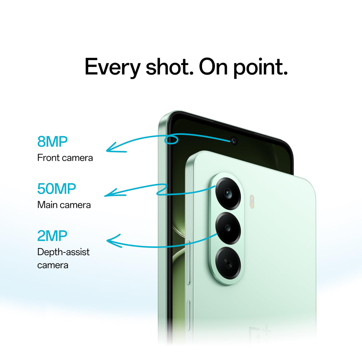 OnePlus Nord CE6 Lite | 8GB+128GB | Hyper Black | Segment's Fastest Dimensity 7400 Apex Processor | 7000mAh Battery | Segment's Highest 144Hz Refresh Rate | 50MP Main Camera, 4K Video Recording