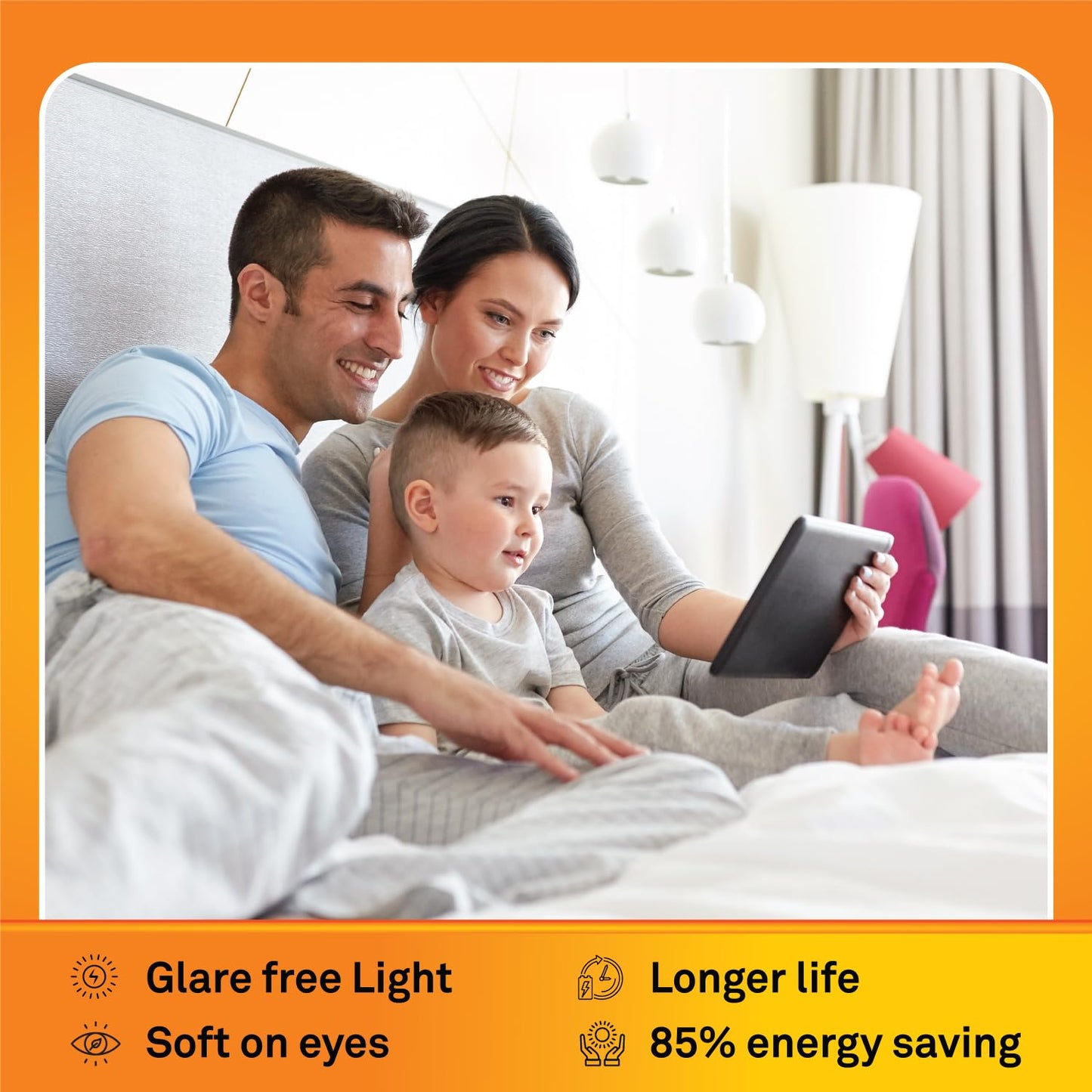 Wipro Garnet 7W LED Bulb for Home & Office |Cool Day White (6500K) | E27 Base|220 degree Light coverage |4Kv Surge Protection |400V High Voltage Protection |Energy Efficient | Pack of 3