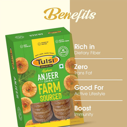 Tulsi Dry Figs Dried Anjeer Zaika 500 gms