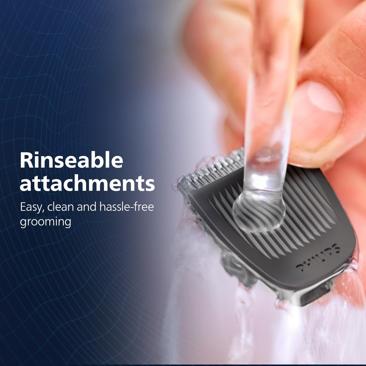 Philips India's No.1 Men's Trimmer* | One stroke beard trimming | All-in-One Grooming Kit- Face, Hair, Body | Ear/Nose attachment | Safe for Sensitive Skin | 60 mins runtime | 5yr warranty* | MG3927