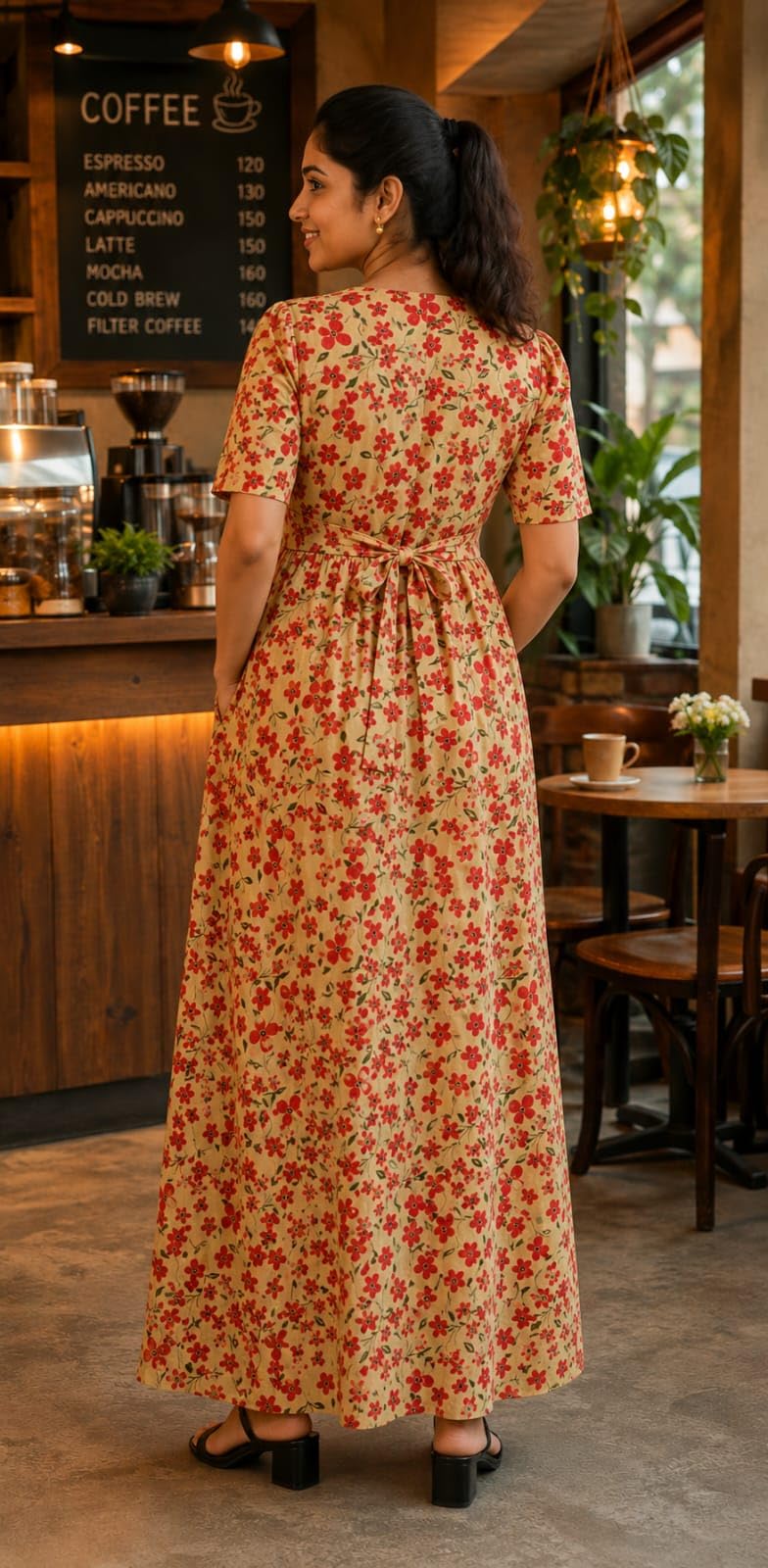 Women's Maternity Feeding Maxi zipless,Lounge wear, zipless Feeding Nightdress,Nursing Maxi Dress,Cotton Kaftan Nighty,Feeding Cotton Nighty