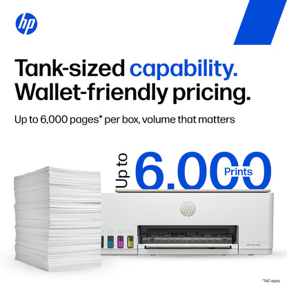 HP Smart Tank 589 All-in-One WiFi Colour Printer |Up to 4000 Black & 6000 Colour Prints I Print,Scan & Copy for Home/Office