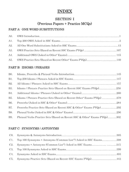 Blackbook of English vocabulary 2026 Edition (English Medium) by Nikhil Gupta
