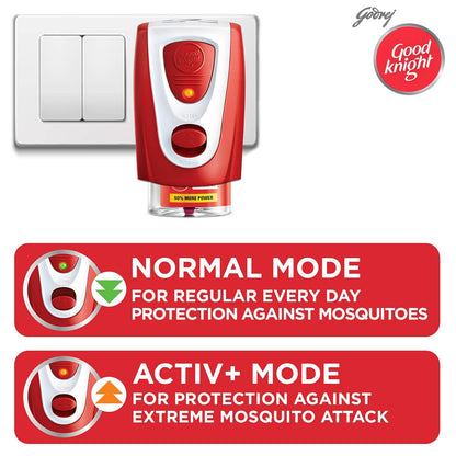 Good Knight Power Activ+ Liquid Vaporiser Pack Of 6 (45ml Each) | 2x Faster Than Before | Mosquito Repellent Refill | India s Most Powerful Liquid Vaporizer