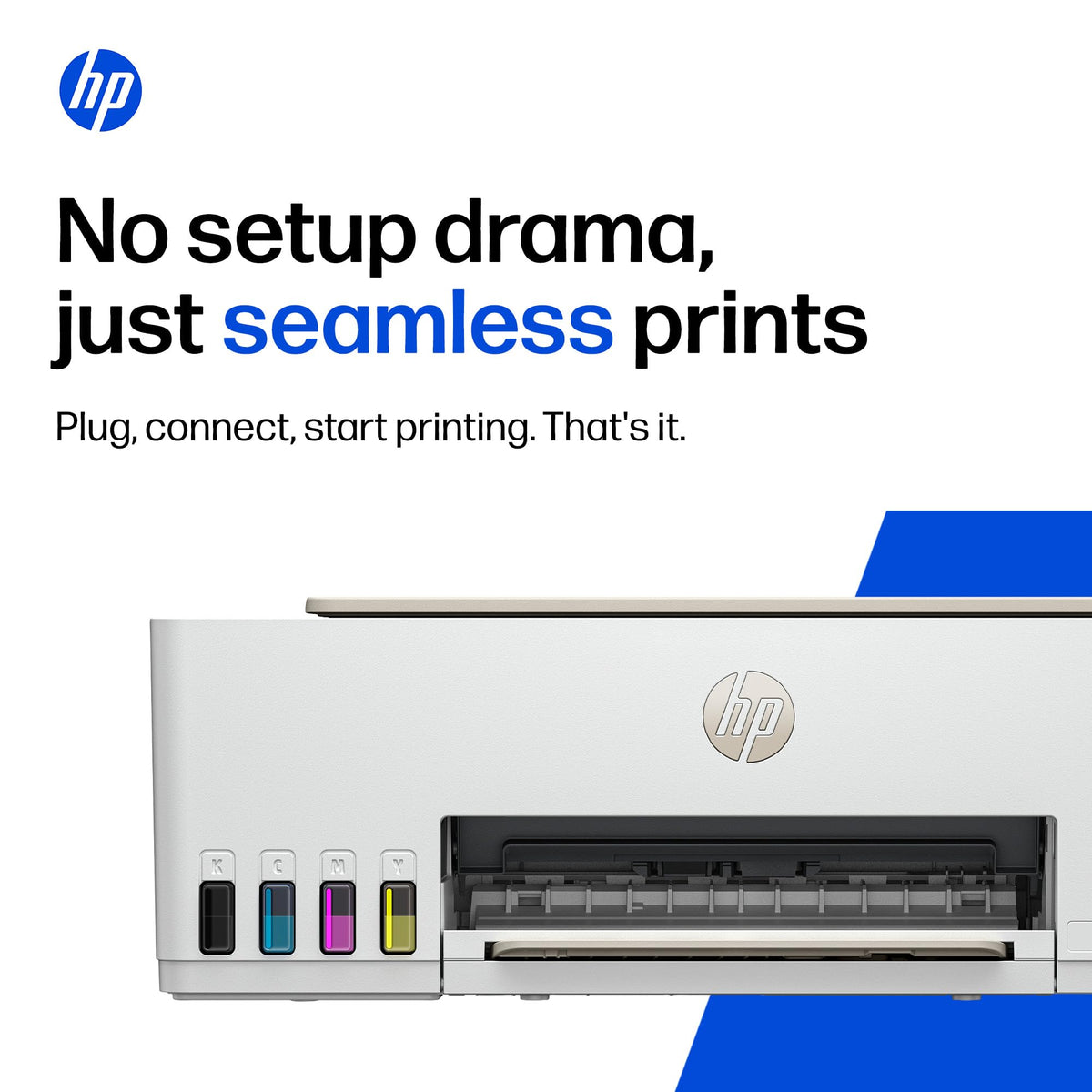 HP Smart Tank 589 All-in-One WiFi Colour Printer |Up to 4000 Black & 6000 Colour Prints I Print,Scan & Copy for Home/Office