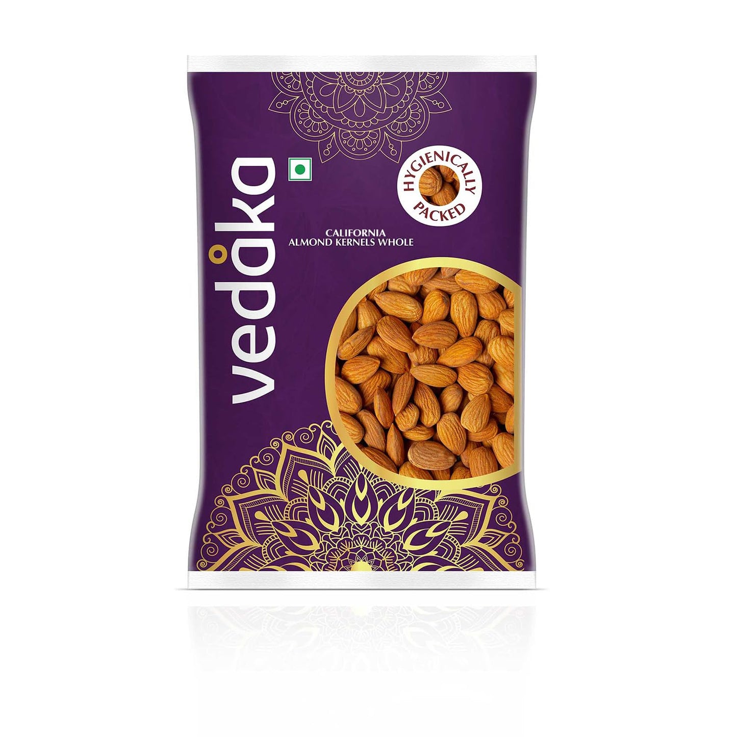 Amazon Brand - Vedaka Almonds | 1 Kg | California Almonds | 100% Natural Badam Giri | Rich In Protein & Dietary Fiber | Crunchy Texture & Delicious Nutty Flavour | No Added Preservatives