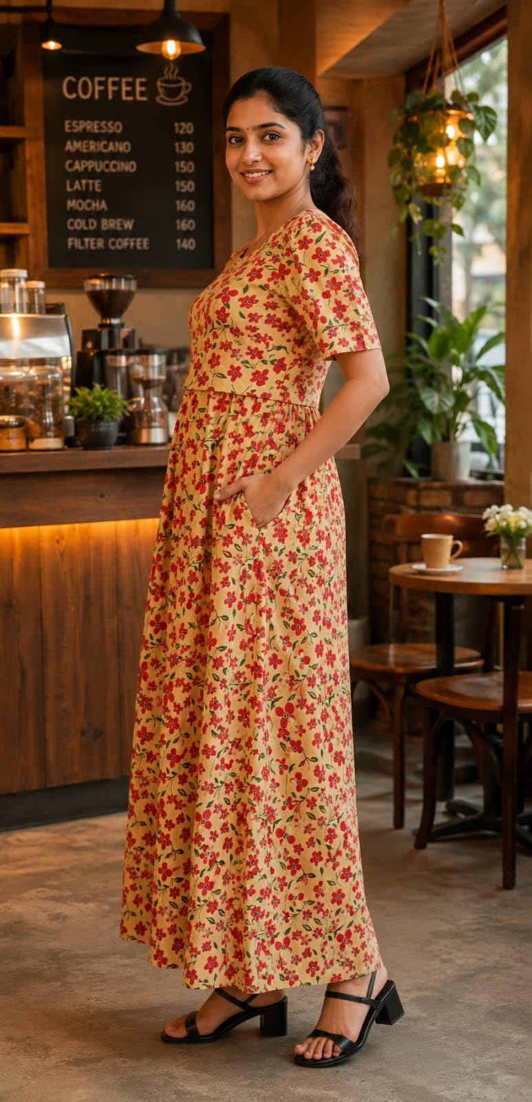 Women's Maternity Feeding Maxi zipless,Lounge wear, zipless Feeding Nightdress,Nursing Maxi Dress,Cotton Kaftan Nighty,Feeding Cotton Nighty