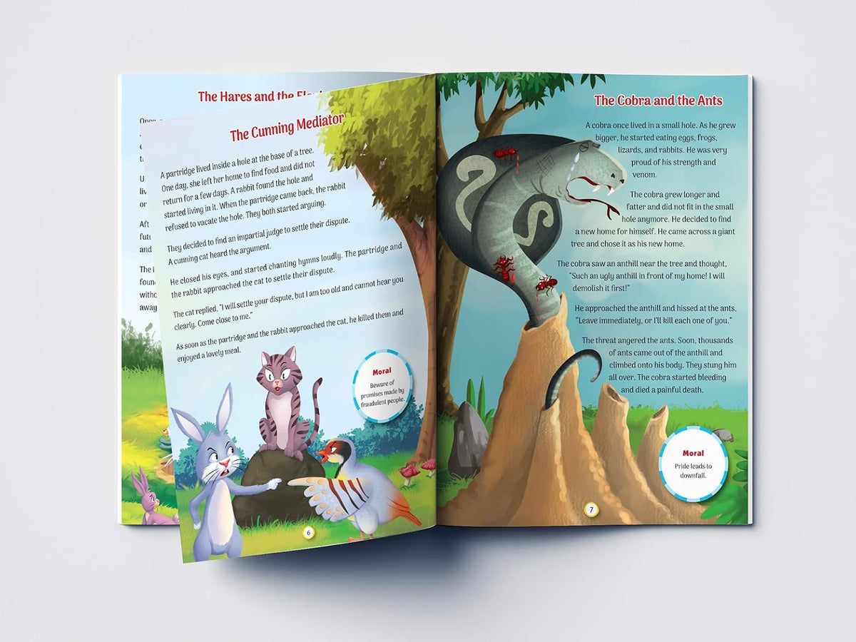 101 Tales The Great Panchatantra Collection - Collection Of Witty Moral Stories For Kids For Personality Development (Hardback)