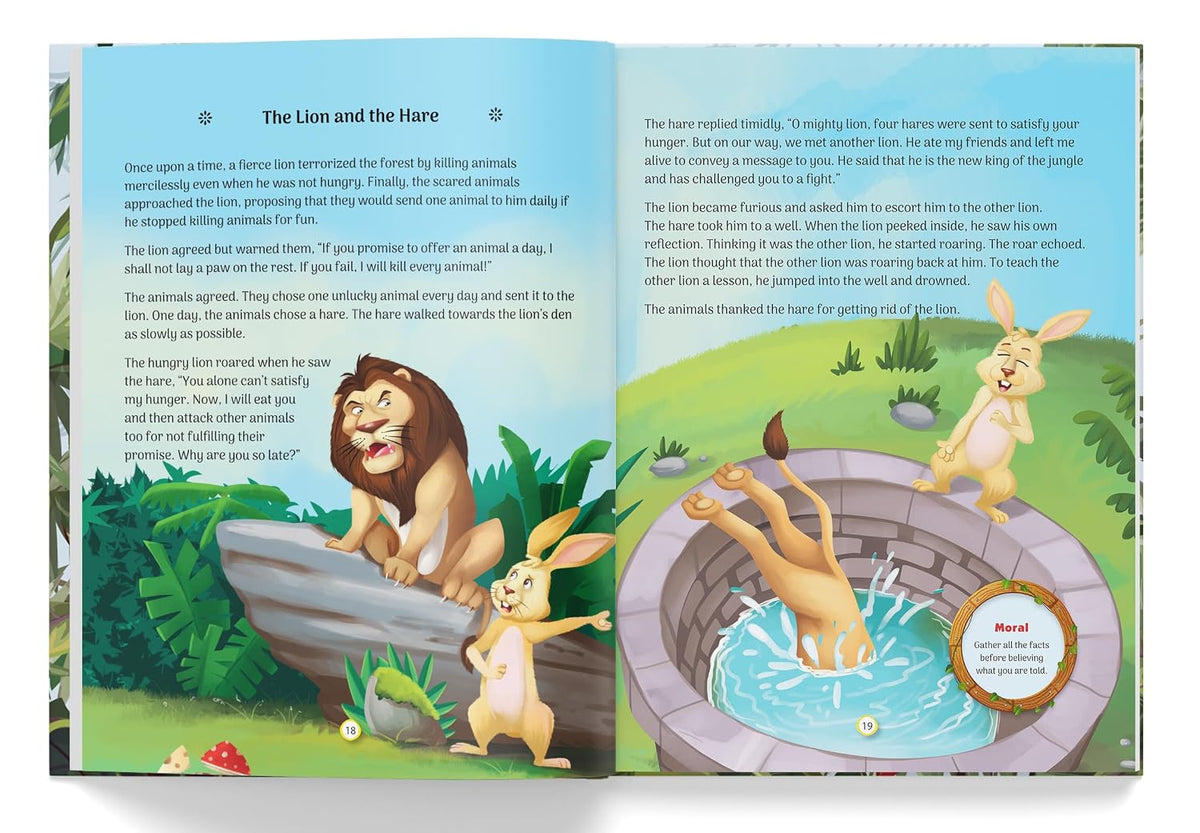 101 Tales The Great Panchatantra Collection - Collection Of Witty Moral Stories For Kids For Personality Development (Hardback)