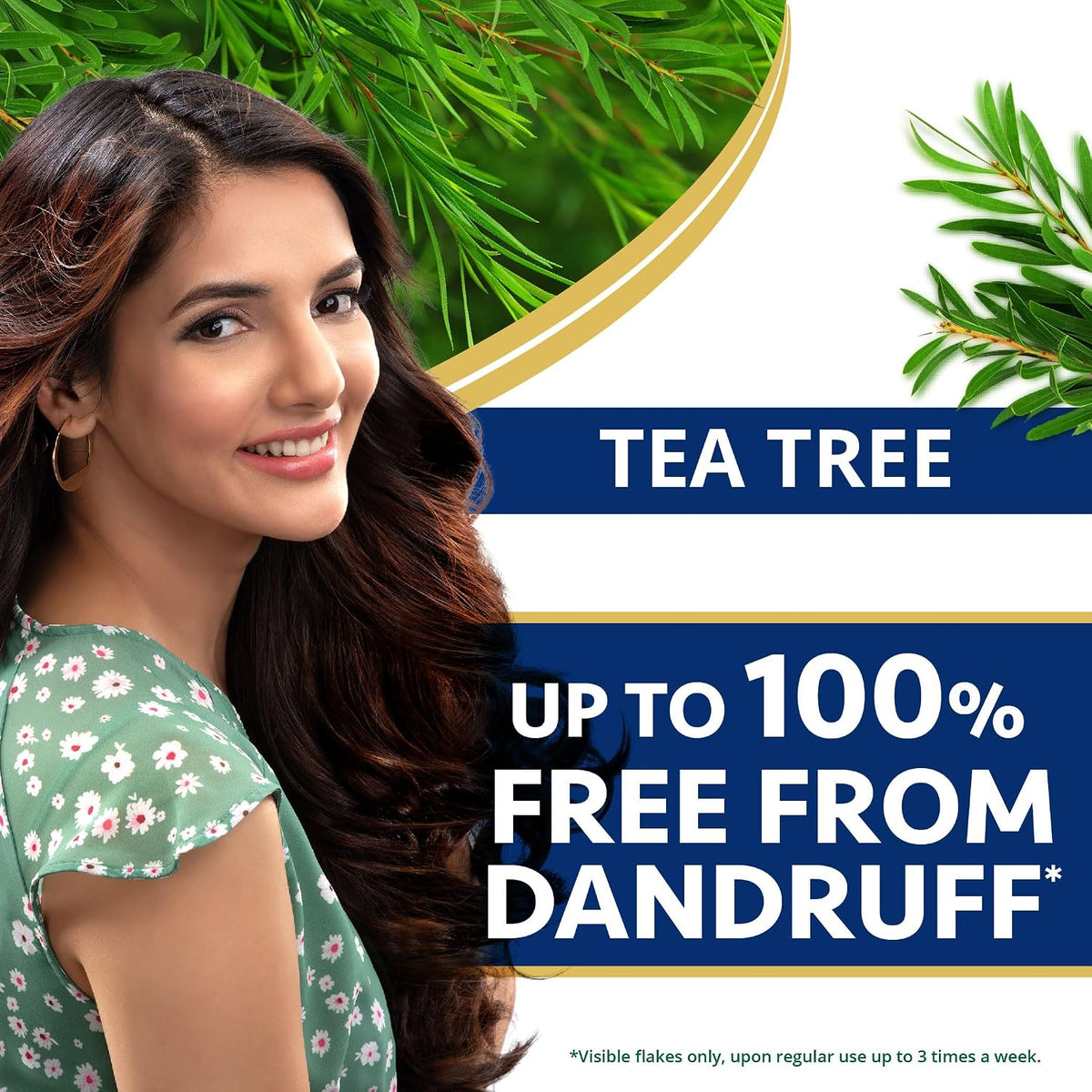Himalaya Anti Dandruff Shampoo With Tea Tree Removes Dandruff & Soothes Sclap, 1000 ml
