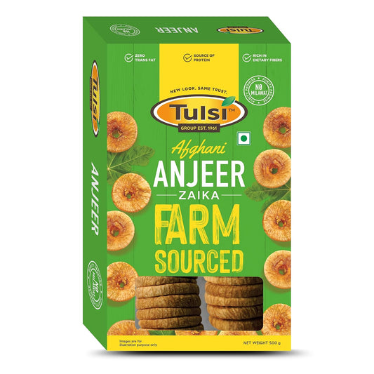 Tulsi Dry Figs Dried Anjeer Zaika 500 gms