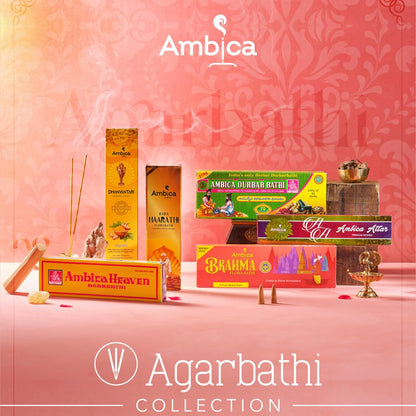 Ambica Durbar Bathi | Made with 63 Sacred Herbs | 210 g, Pack of 2