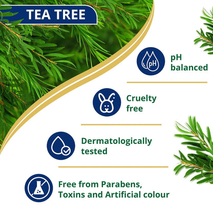 Himalaya Anti Dandruff Shampoo With Tea Tree Removes Dandruff & Soothes Sclap, 1000 ml