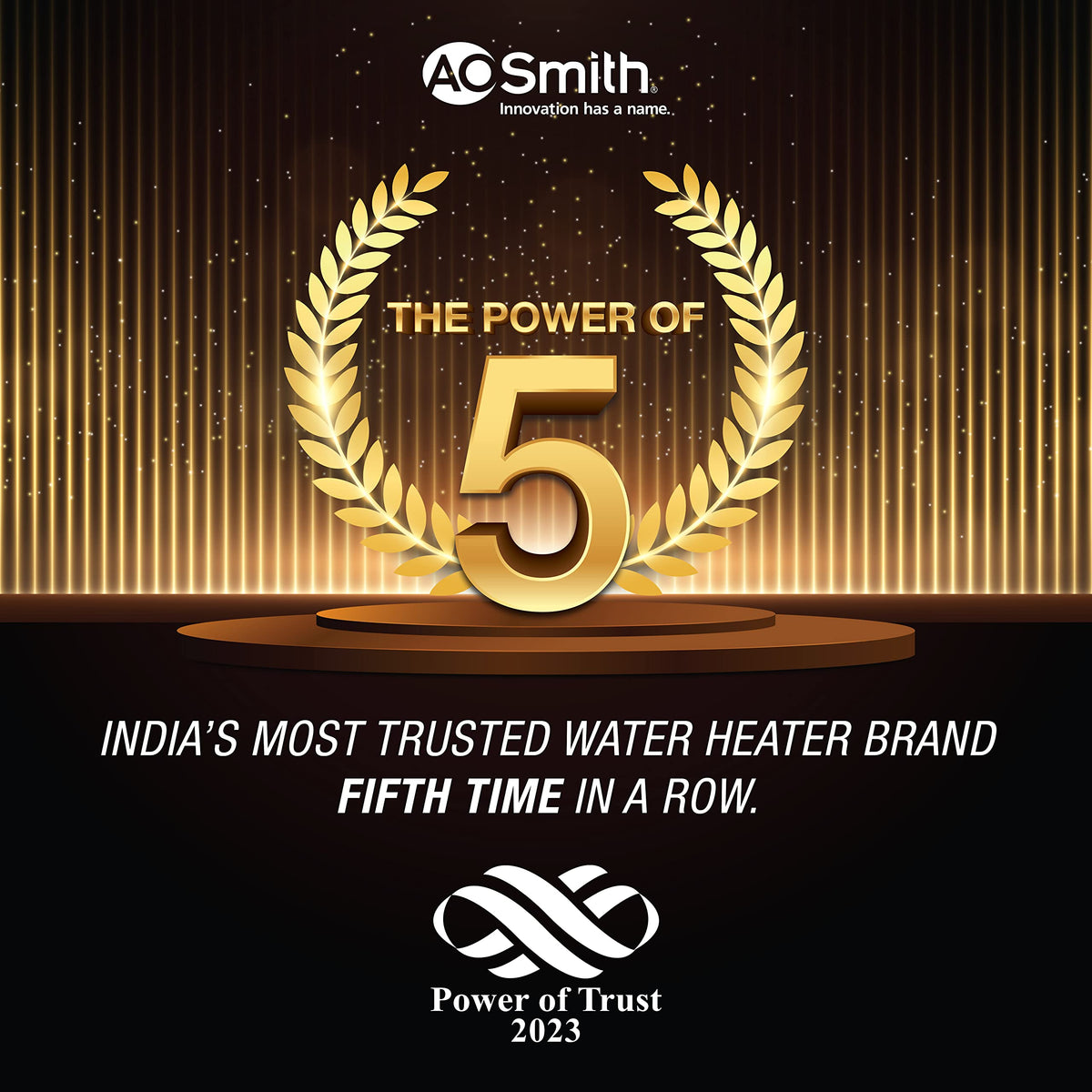 AO Smith Geyser 25 Litre 5 Star Rating (BEE) | Powerful 2KW Heating | Storage Water Heater With 2X Corrosion Resistant Blue Diamond Glass Tank | Warranty: 5 Yr Tank, 2 Yr Comprehensive | HSE-SHS-025