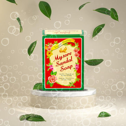 Mysore Sandal Soap 75Gm Box, (Pack Of 12)