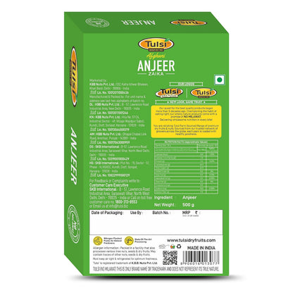 Tulsi Dry Figs Dried Anjeer Zaika 500 gms