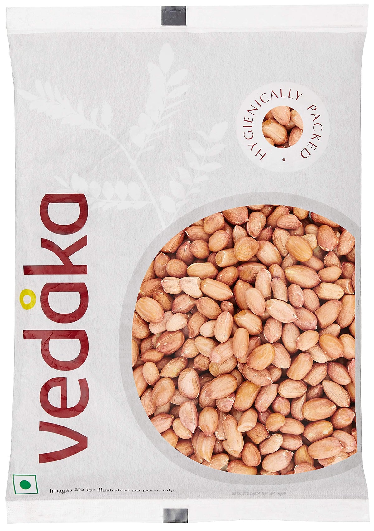 Amazon Brand - Vedaka Raw Peanuts | 1 Kg | Groundnut Kernel | Moongfali | Rich Source of Protein & Fiber | No Artificial Colours & No Preservatives