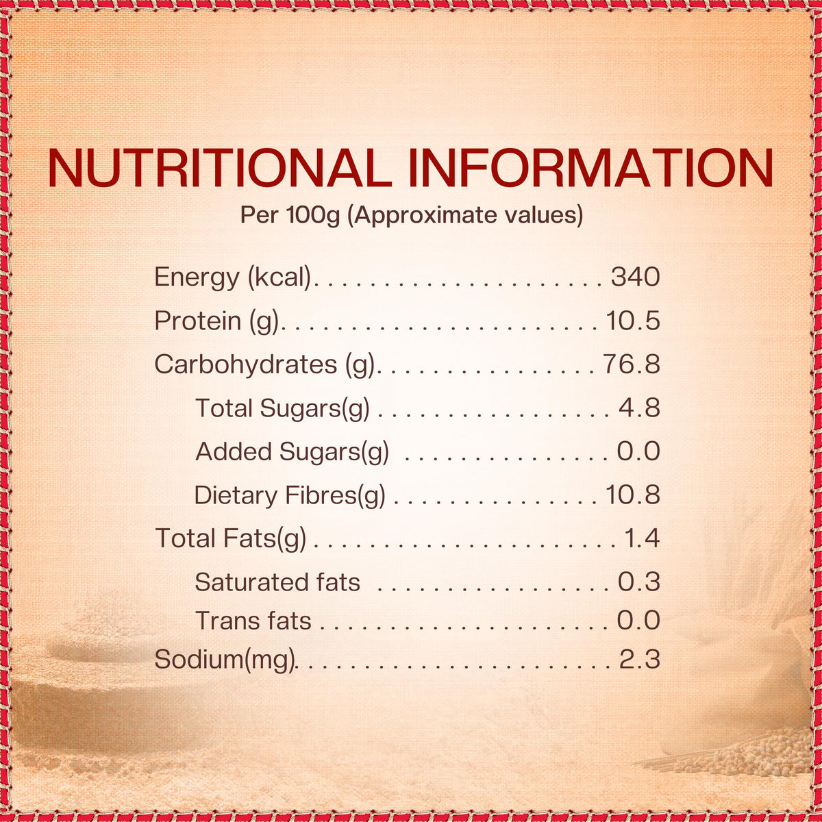 Aashirvaad Atta with Multigrains, 1kg pack | High Fibre & High Protein Multigrain Atta | 6 Natural Grains
