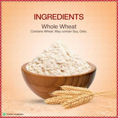 Aashirvaad Atta with Multigrains, 1kg pack | High Fibre & High Protein Multigrain Atta | 6 Natural Grains